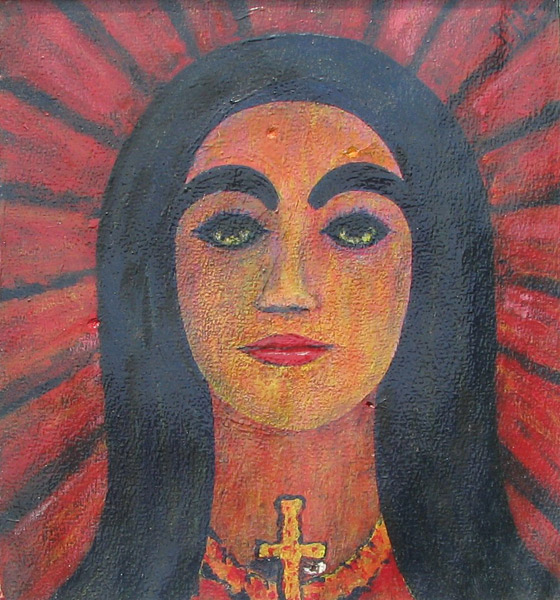 Lady with Cross by Danny Ricketts