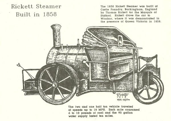 1858 Ricketts Steamer by Danny Ricketts