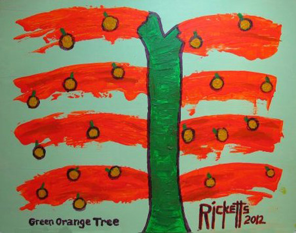 Green Orange Tree by Danny Ricketts