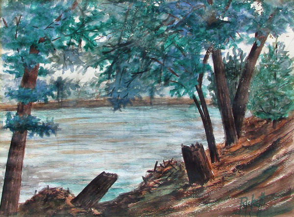 River Scene by Danny Ricketts