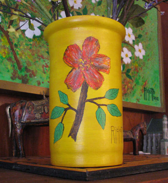 Flowers Terra Cotta Pot © Danny Ricketts